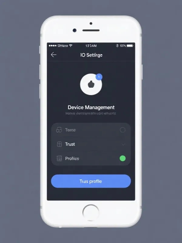 iOS信任证书设置演示